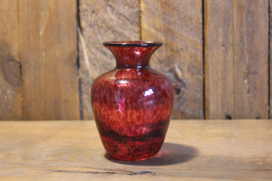 Small Glass Vase Handblown