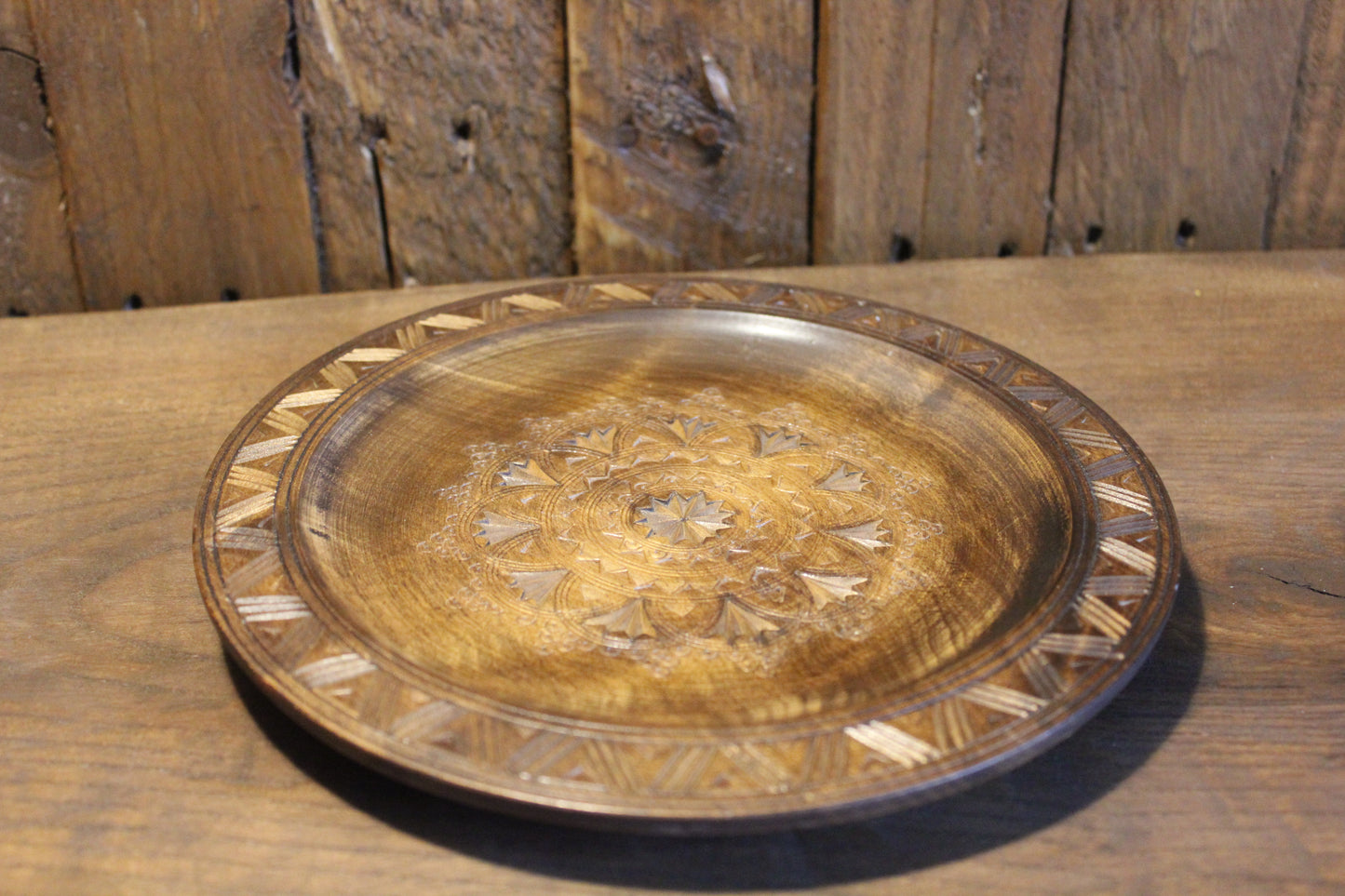 Decorative Wooden Plate