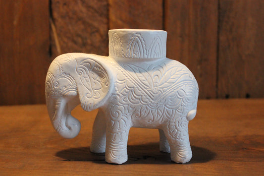 White Elephant Tealight Holder