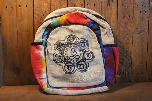 Mandala Hemp Backpack