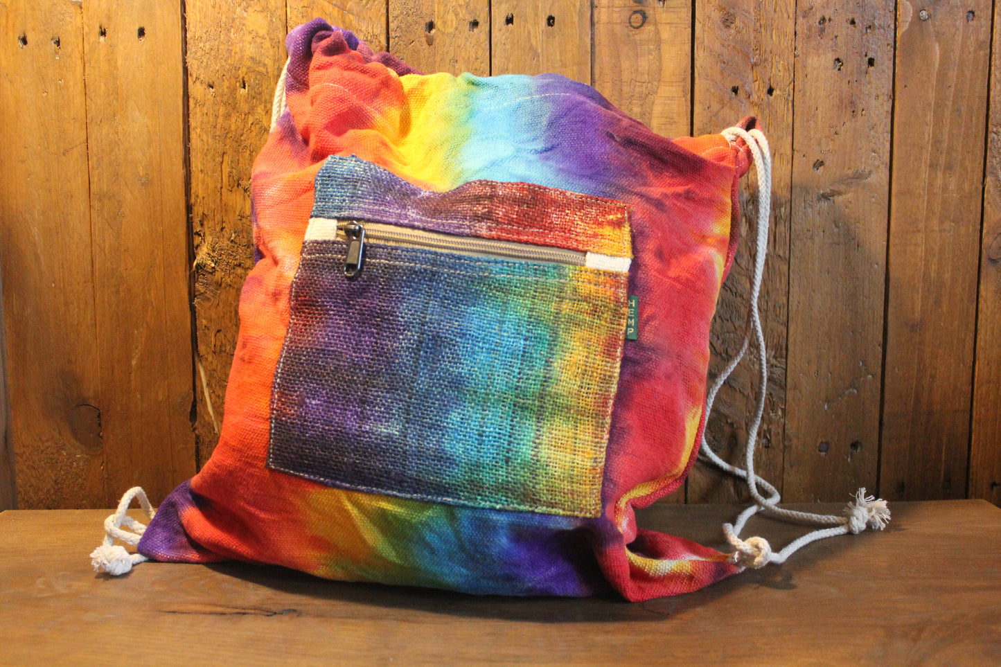 Tie-dye Drawstring Bag